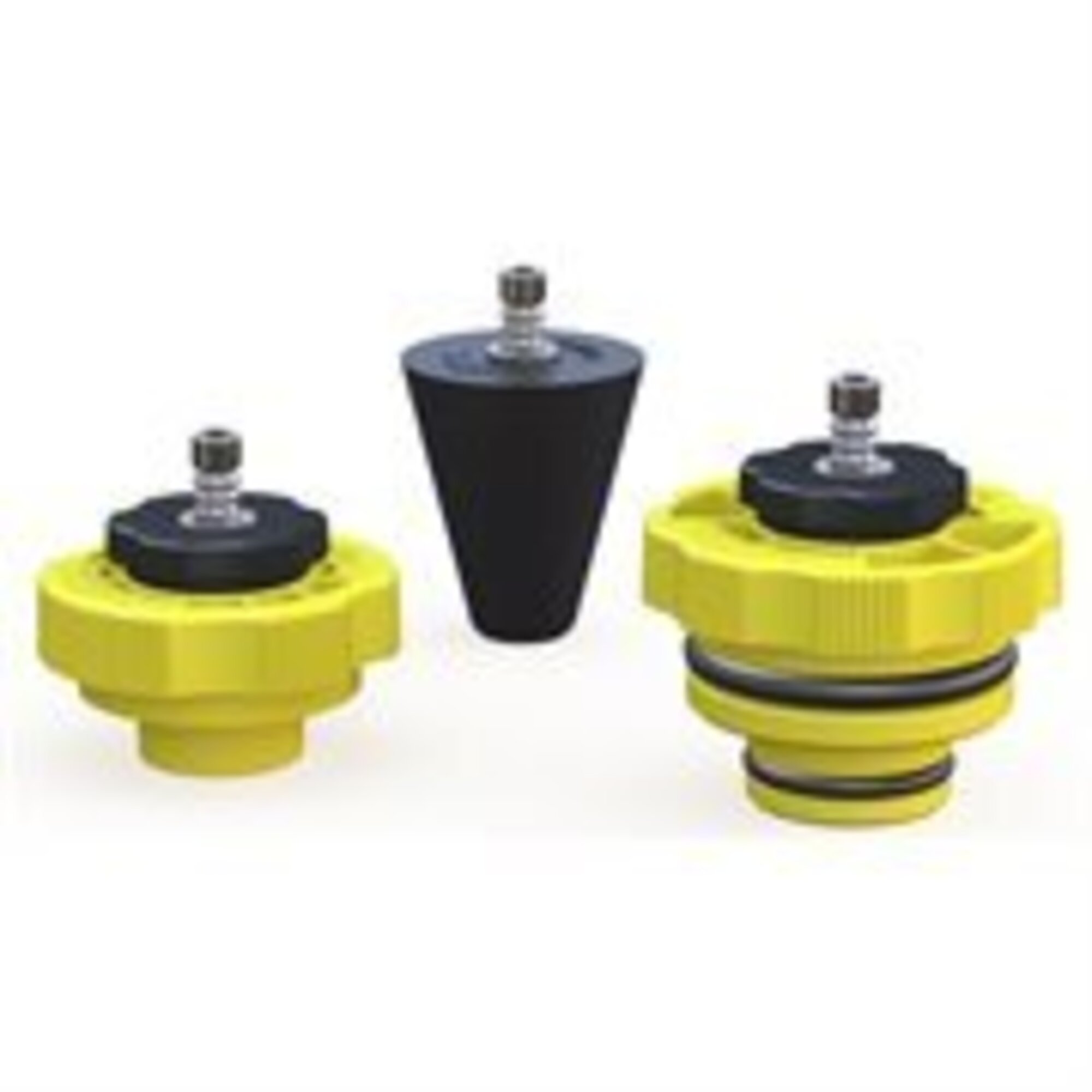 Mityvac Power Steering Air Bleed Adapter Kit — Universal, GM and Ford, 3 Pcs, Model# MITMVA670